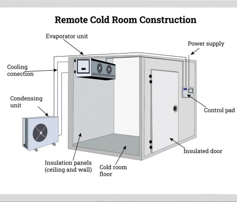 Cold room construction Cold room construction